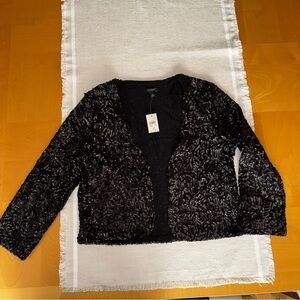 Ann Taylor - Black Sequin Women's Cardigan🖤